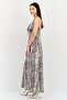 Women Animal Print Maxi Dress, Multicolor - 3