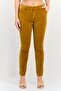 Women Regular Fit Textured Straight Leg Pants, Brown