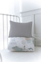 Organic Printed Baby (100X150 cm) Quilt Set - Iconic Series - Whale's Dreams - 3