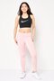 Women Brand Logo Non Padded Training Sport Bra, Black - 2