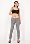 Women Regular Fit Checkered Chino Pants, Multicolor - 4