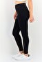 Women Dri Fit Training Leggings, Black - 2