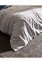 Ruben Single 100% Cotton Ranforce Printed Duvet Cover Set - Gray - 6