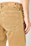 Men Washed Denim Shorts, Tan - 3