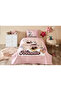 Disney Minnie Garden Ranforce Single Duvet Cover Set Pink - 2