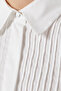 Ceylon Pintuck Cotton Blend Shirt, Stylish and Elegant Office Design - 4