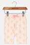 Toddlers Girl Graphic Print Pull On Legging, Peach