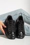 Casual Sneakers Women's Lace-Up Sneakers White-Black-Blue-Silver-Gold-Yellow - 3
