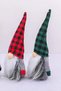 Christmas Ornament Gnome Scandinavian Lucky Dwarf Green Plaid 1 Piece - 6