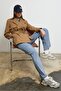 Mora Short Trench Coat Camel