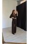Marron Wide Jean Brown - 3