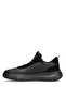 152-22487 Men's Genuine Leather Casual Shoes Black - 3