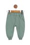 100% Cotton Baby Boy Set with Snap Buttons, Lion Puffy Applique & Elastic Waistband - 3