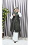 Women's Plus Size Comfortable Fit Ottoman Fabric Four Seasons Steel Knitted Vest