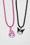 Kuromi My Melody Hello Kitty Batman Captain America Design Children's Necklaces - 2