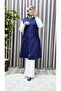 Women's Plus Size Comfortable Fit Ottoman Fabric Four Seasons Steel Knitted Vest