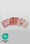 Candy 3-Piece 100% Cotton Embroidered Long Sleeve Baby Bodysuit Set - 3