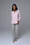 Polka Dot Short Robe Women's Pajama Set 3 Piece Set - 4