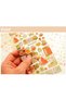 E2-1 Sheet of Gilded Sweet Stickers - Number: 3