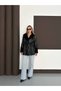 Short Fur Leather Trench - 3