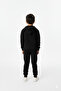 Project printed kids' hooded premium compact sweatshirt tracksuit set with pockets and drawstring - 4