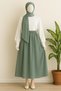 Medina Silk Hijab Skirt, Long Flared Skirt, Flowy Egyptian Silk Flared Skirt, Hijab Modest Clothing - 2