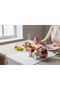 وعاء آيس كريم أحمر مع ملعقة من ACEM - 5