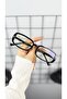 Square Rectangular 42 Ekartman Metal Transparent Women Men Unisex Blue Light Protection Screen Glasses Eyewear - 2
