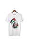 Palestine Solidarity T-Shirt Flag Printed T-Shirt Children Adult Unisex White T-Shirt