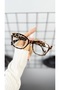 Kare Cat Eye 55 Ekartman Bone Transparent Women Men Unisex Blue Light Protection Screen Glasses Eyewear