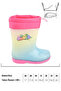 Winter Gezer Children's Waterproof Fleece-Lined Warm Lining Girls Boys Rain Boots - 5