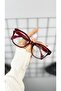 Blue Light Protective Glasses New Season Women's Optical Compatible (Glasses Can Be Replaced) with Case and Cloth as a Gift - 6