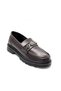 Buckle Detailed Poly Lightweight Sole Casual Women's Shoes Brown