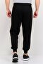 Men Regular Fit Brand Logo Jogger Pants, Black - 3
