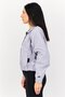 Women Sportswear Fit Long Sleeve Outdoor Jacket, Lavender - 3