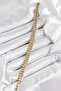 Xuping Brass Zircon Stone Double Look Model Gold Color Women's Bracelet - 2