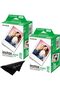 Instax Mini Film - Twin Packs (40 EXP Total), ISO 800, Compatible with Instax Mini Evo, 12,