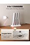 6-Pack Under Cabinet Lighting with Charging Station, Rechargeable Motion Sensor Lights, 3 Col - 5