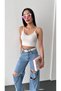 Women's Silver D Buckle Bridged Belt Dress Belt, Waist Belt, Jean Belt, Coat Belt - 4