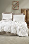 100% Cotton Double Tasseled Duvet Cover Set Bonami