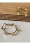 316 L Surgical Steel Non Tarnish Stainless Steel Heart Hoop Earrings