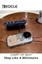 جراب هاتف مخفي مزود بحامل رائد فضاء لهاتف iPhone 14 13 Pro، واقي عدسة كاميرا رائد فضاء لطيف - 3