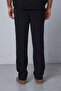 Men's Ribbed Baggy Fit Comfortable Tracksuit Black - 6