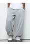 2-Pack Gray Navy Blue Wide Leg Sweatpants - 7