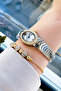 Original Oval Case Women's Wristwatch, Waterproof Gold Silver Steel Band - Bracelet Gift Dkby2051C4 - 6