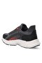 Comfortable Lace-Up Casual Sneakers Dark Gray Orange - 3