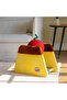Cat scratching bed for scratching and sleeping, Cherry Pudding Shape Cat Scratcher, Size, 44cm - 3