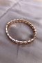 Gold Color 316l Steel Bracelet with Vintage Chain Look - 2