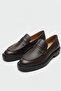 100% Genuine Leather Brown Daily Comfortable Classic Men's Shoes LUASS27AL0058