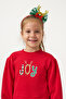Tulle Girl's Christmas Dress with Crown Gift Red - 5